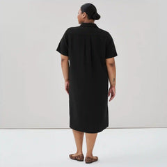 Women+ Crepe Shirt Dress