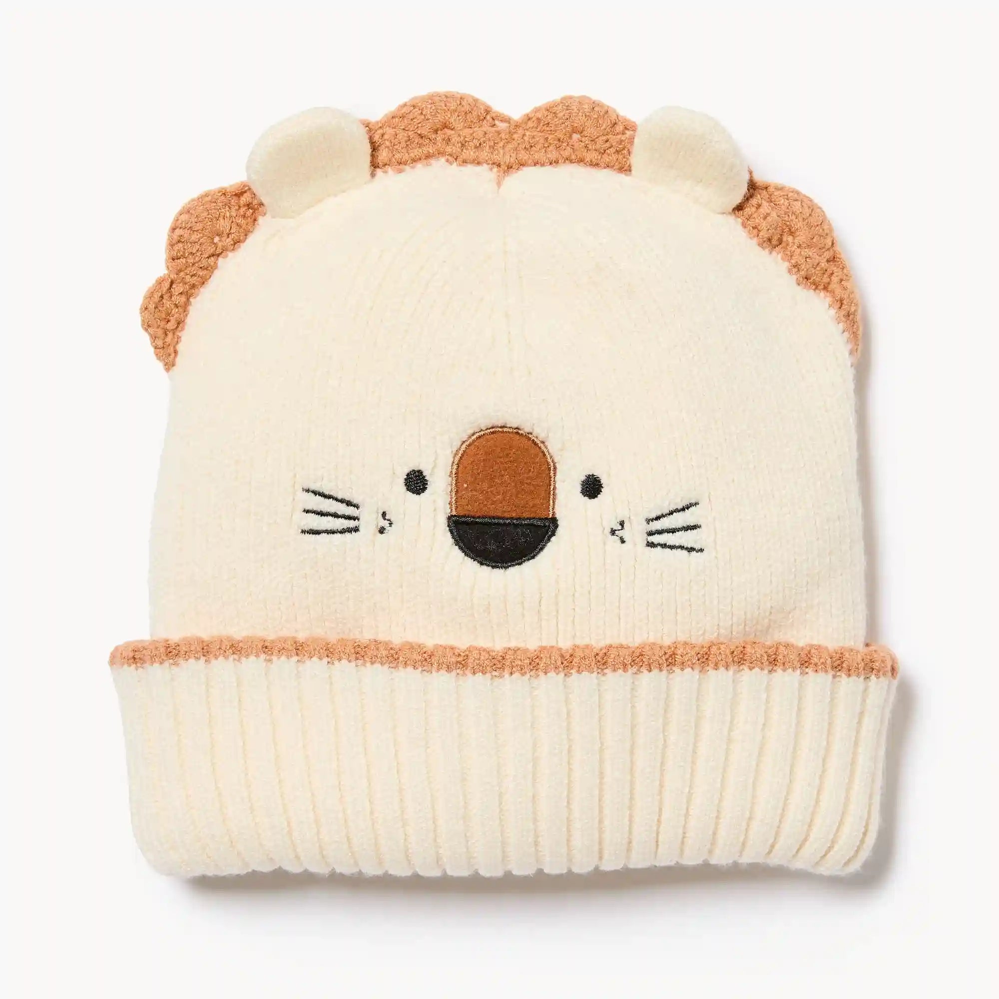 Toddler Boys' Lion Toque