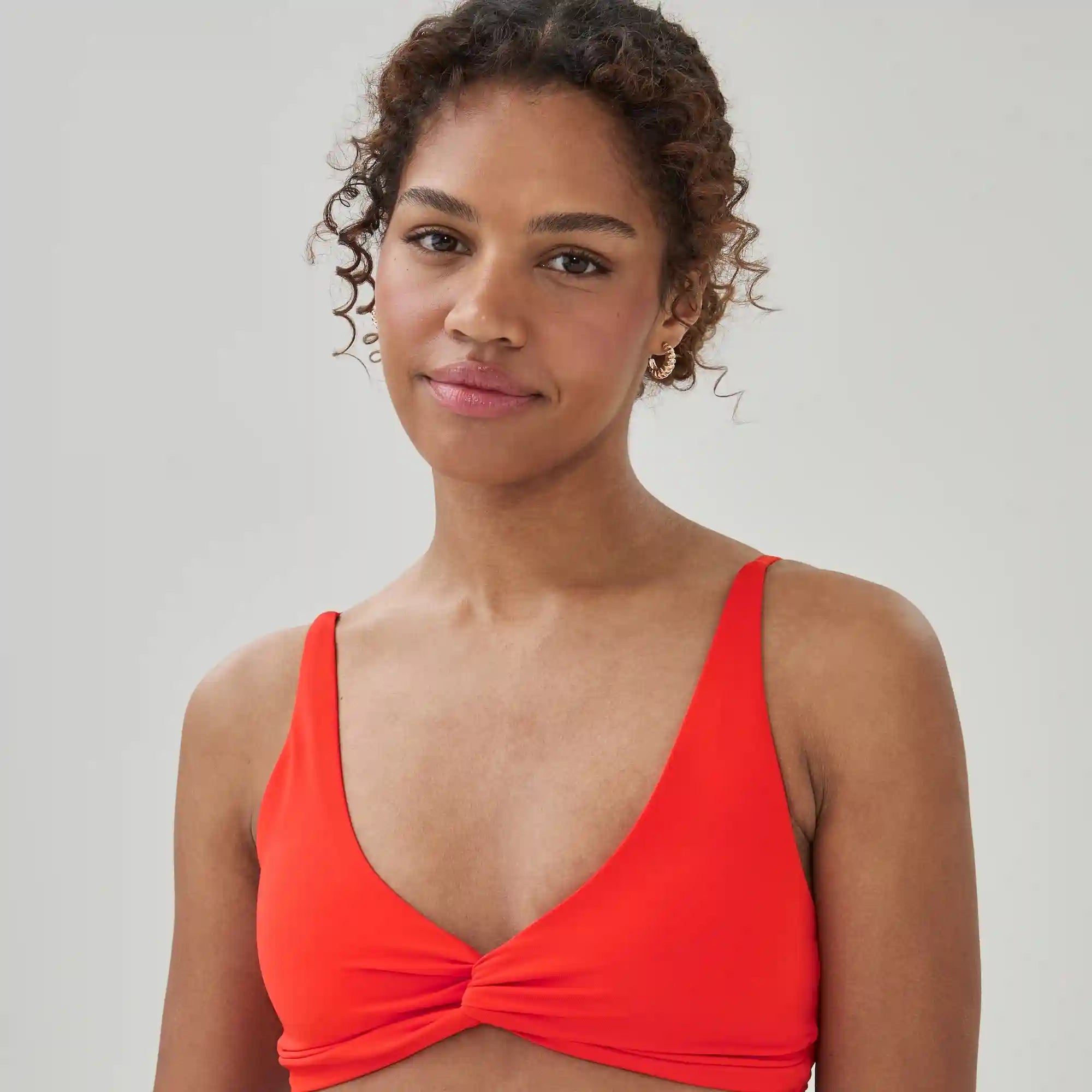 Twist Front Bikini Top