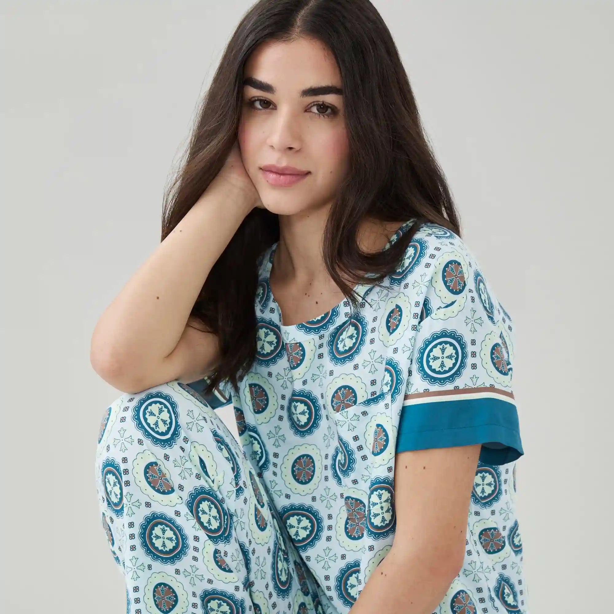 Printed Sleep T-Shirt