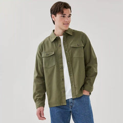 Men's Woven Overshirt