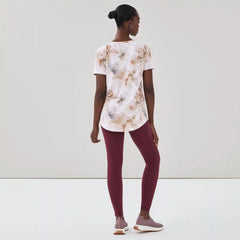 Active Printed Scoop Neck T-Shirt