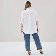 Women+ Oversized Button-Up Shirt