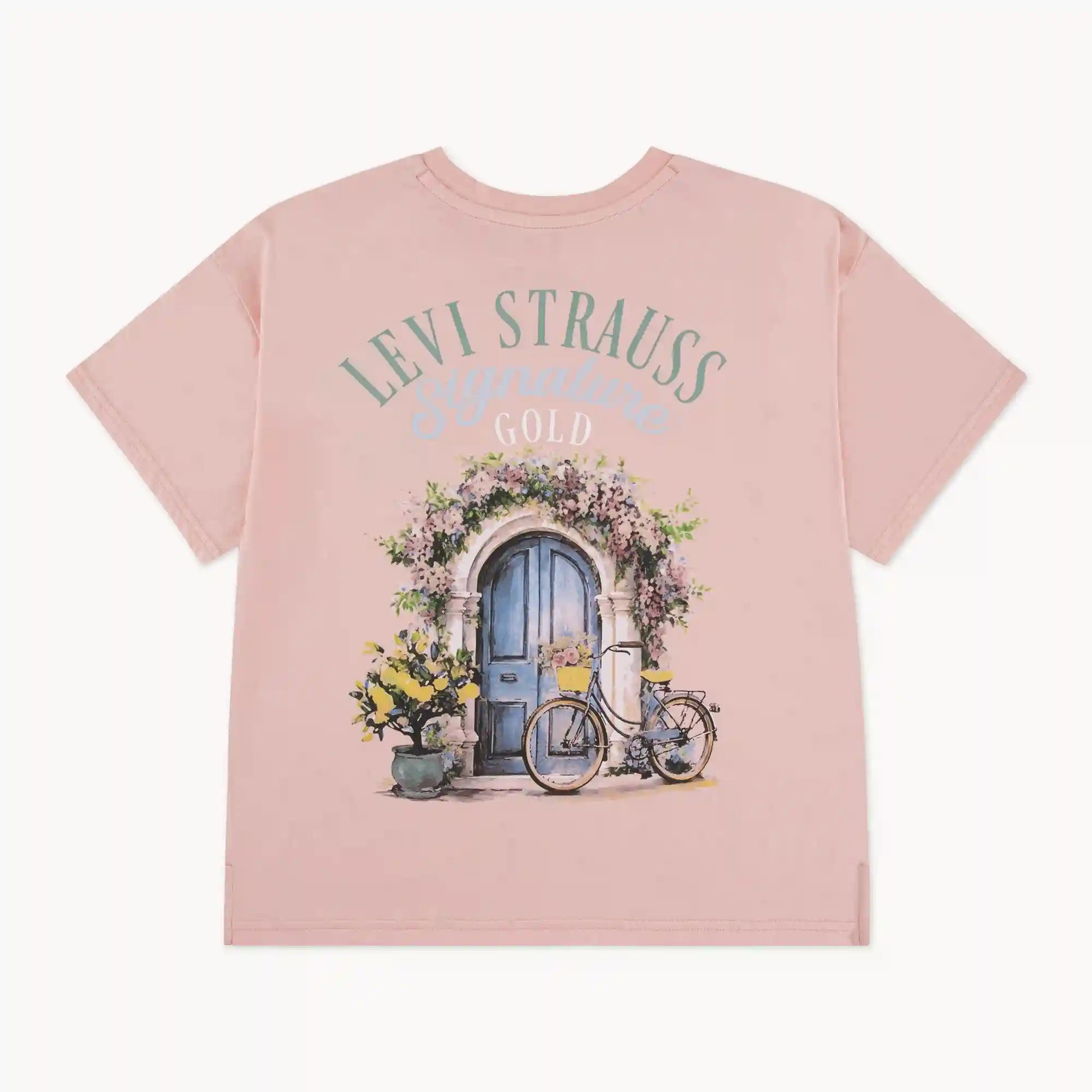 Kid Girls' Levi Strauss Signatureâ¢ Gold T-Shirt