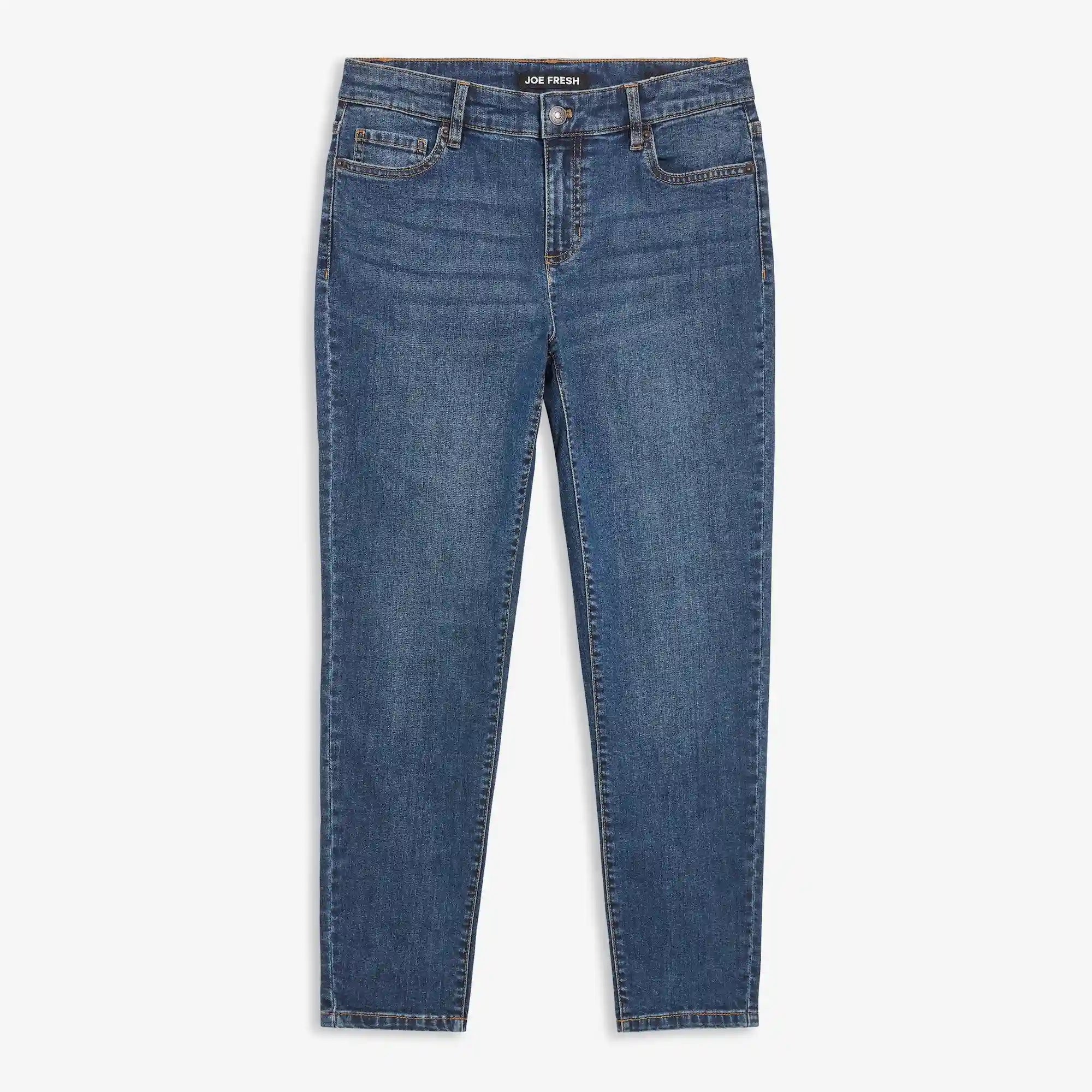 Short Mid Rise Skinny Jean