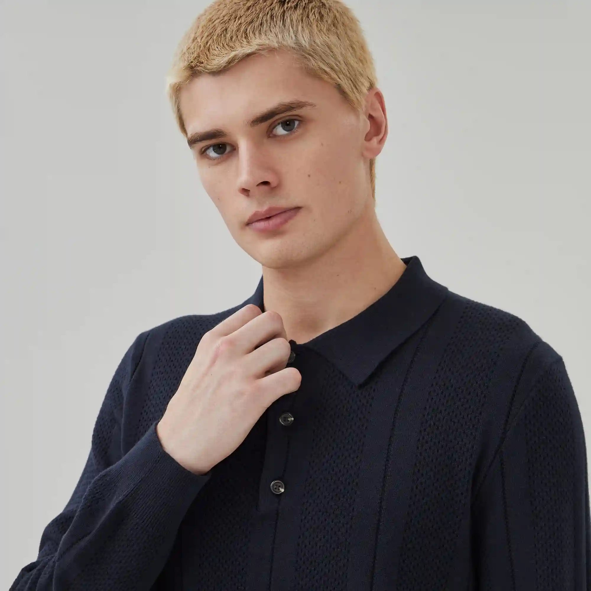 Men's Polo Sweater