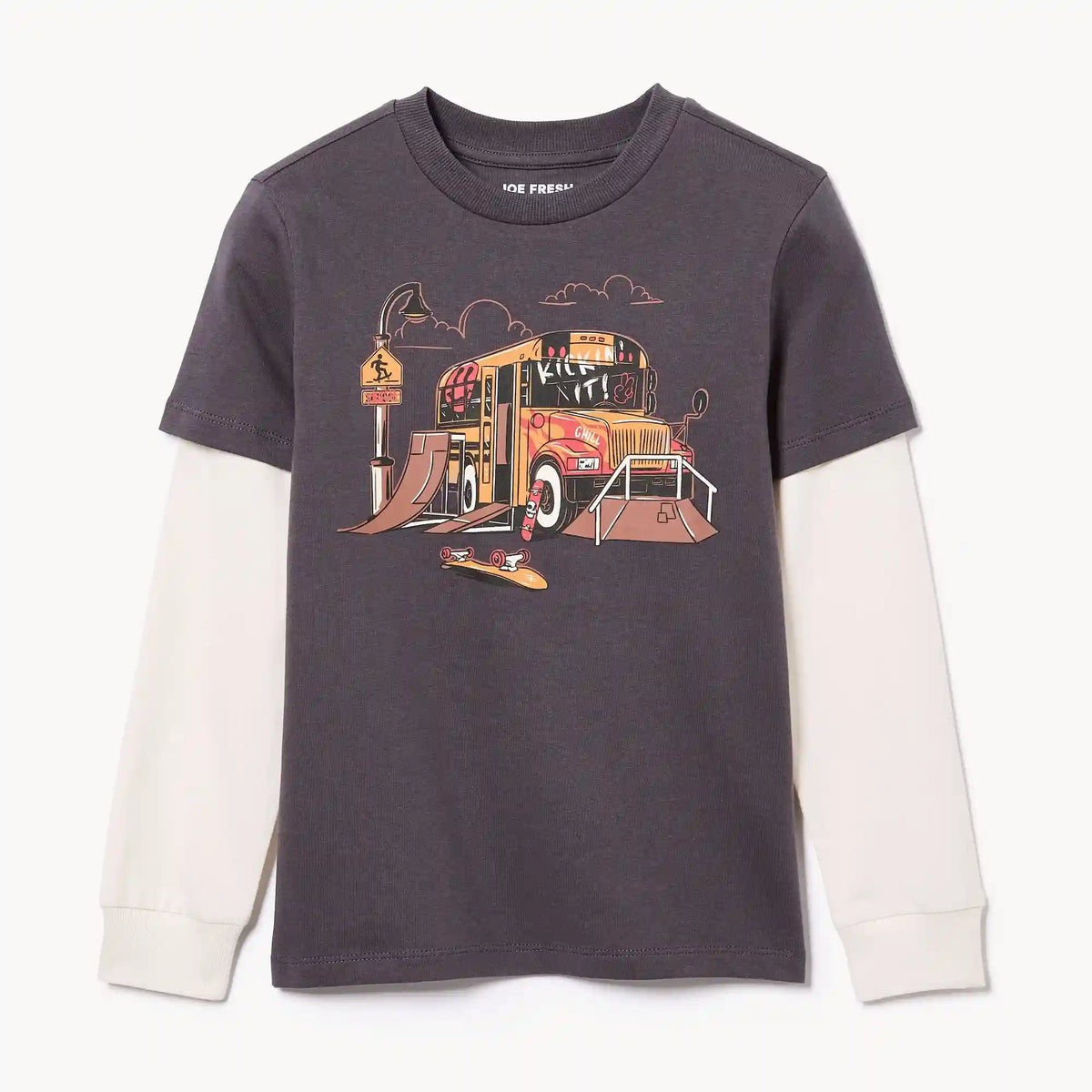 Kid Boys' Layered Long Sleeve Top
