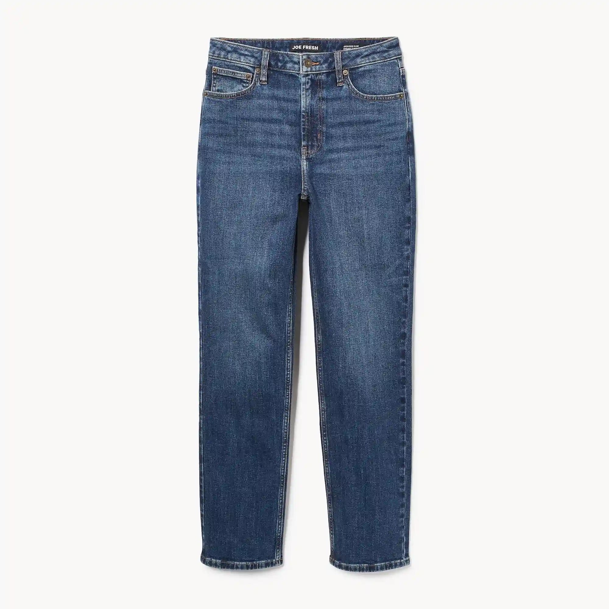 High Rise Straight Leg Jean