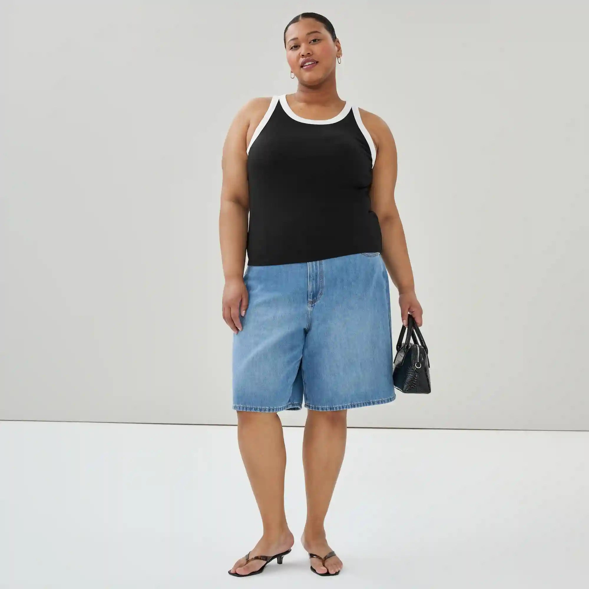 Women+ Ribbed Racerback Tank