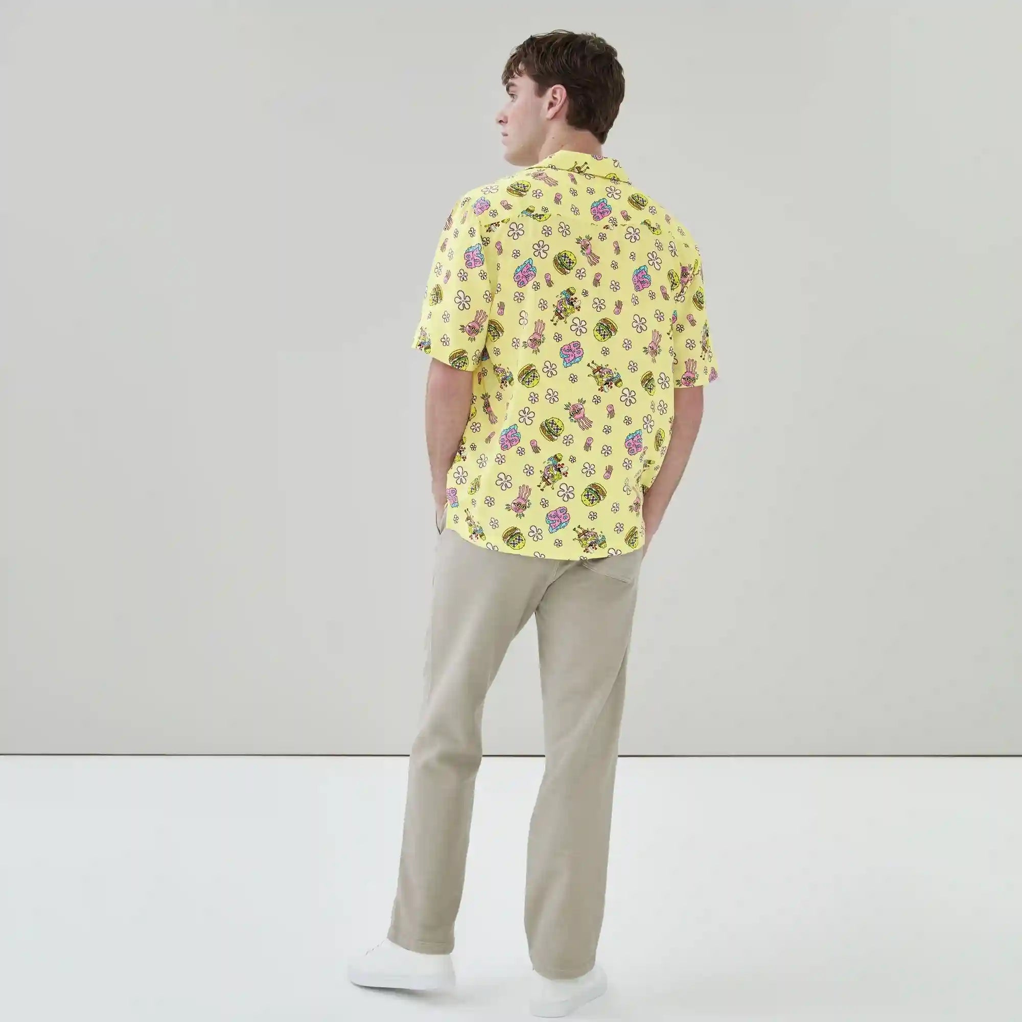 Men's SpongeBob SquarePants Gauze Shirt