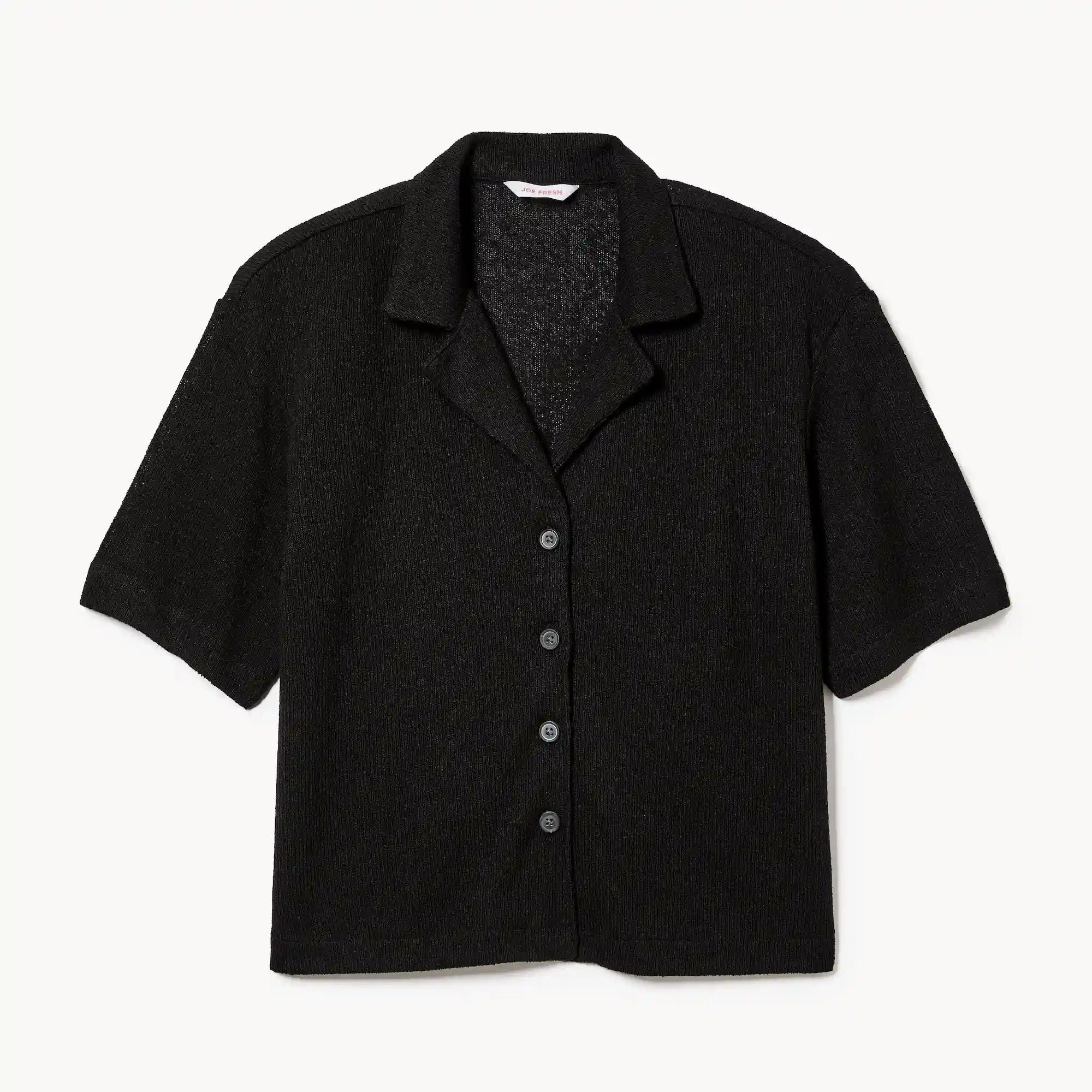 Relaxed Camp Collar Shirt