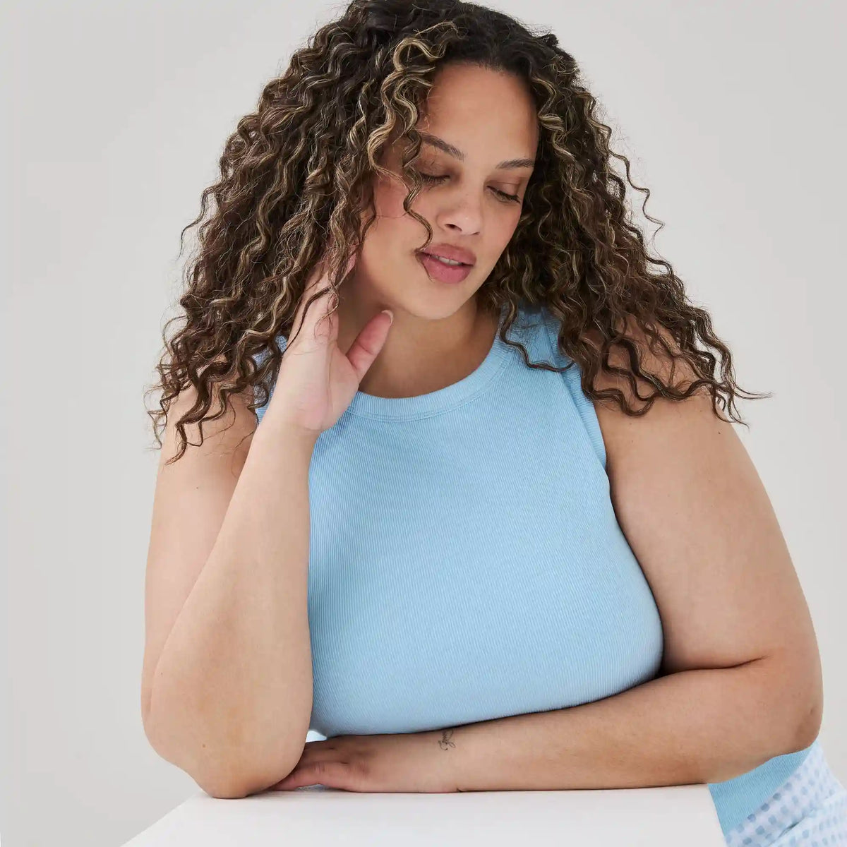 Women+ Ribbed Sleep Tank