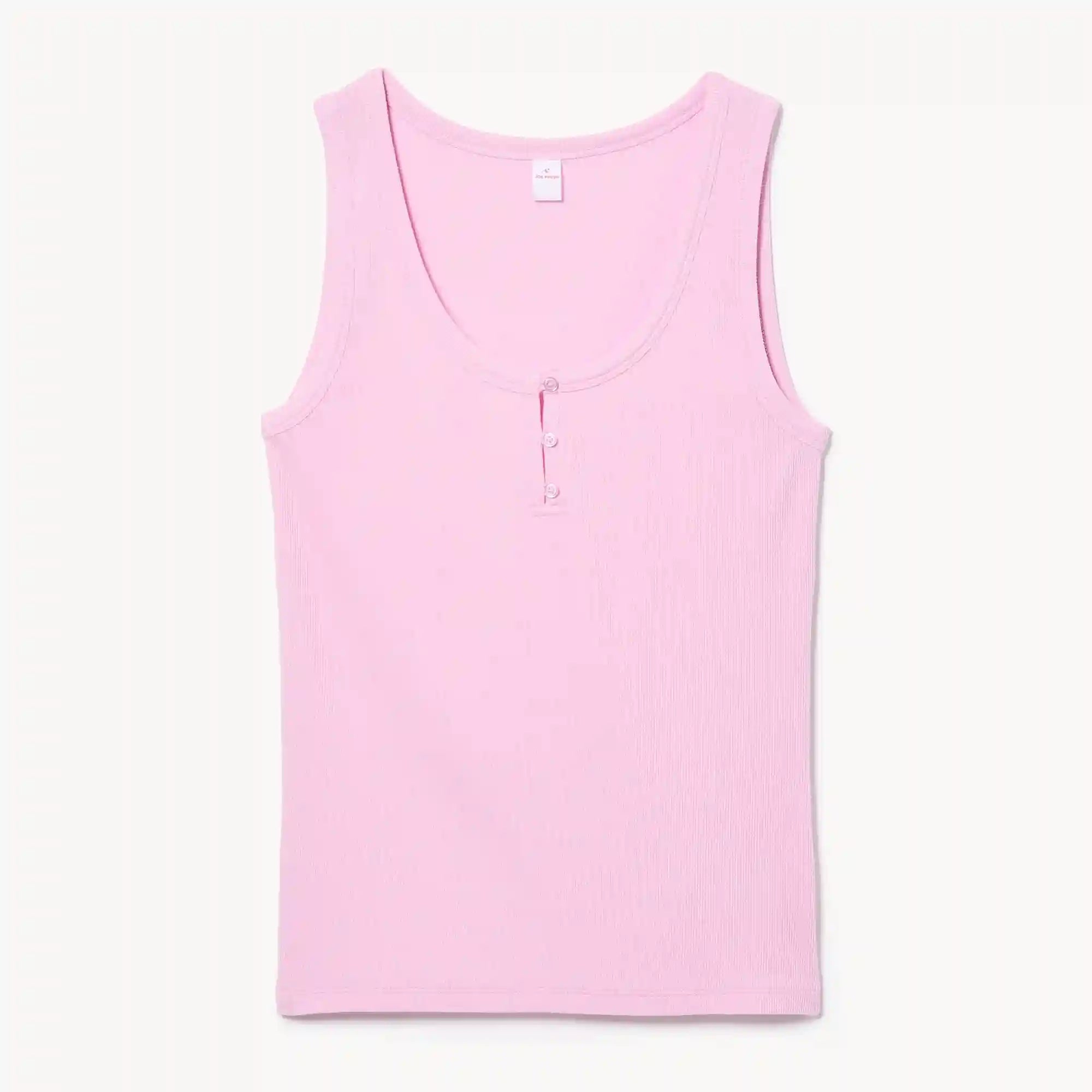 Modal Ribbed Henley Sleep Tank