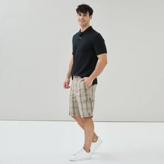 Men's Flex Plaid Cargo Short