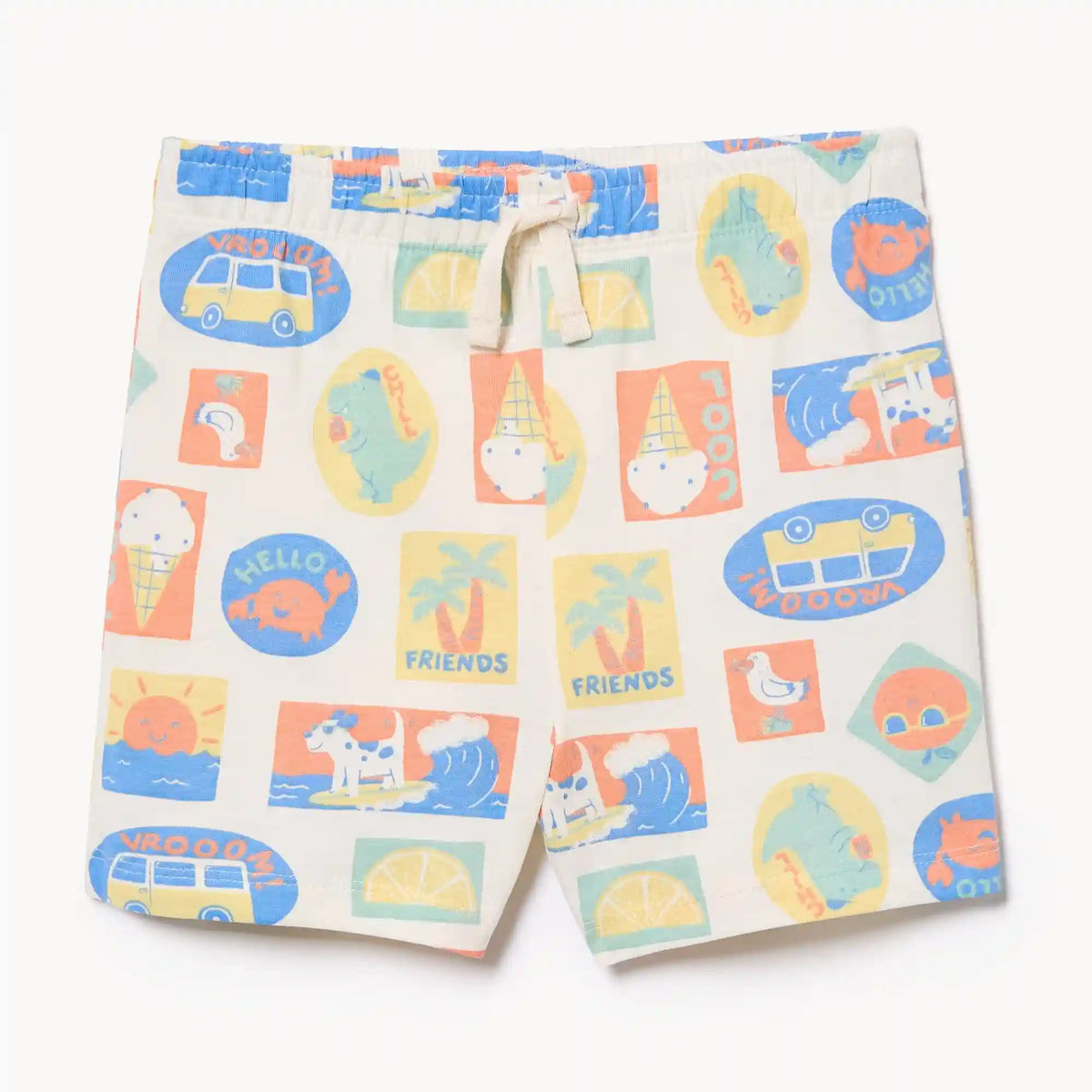 Baby Boys' Printed Pull-On Short