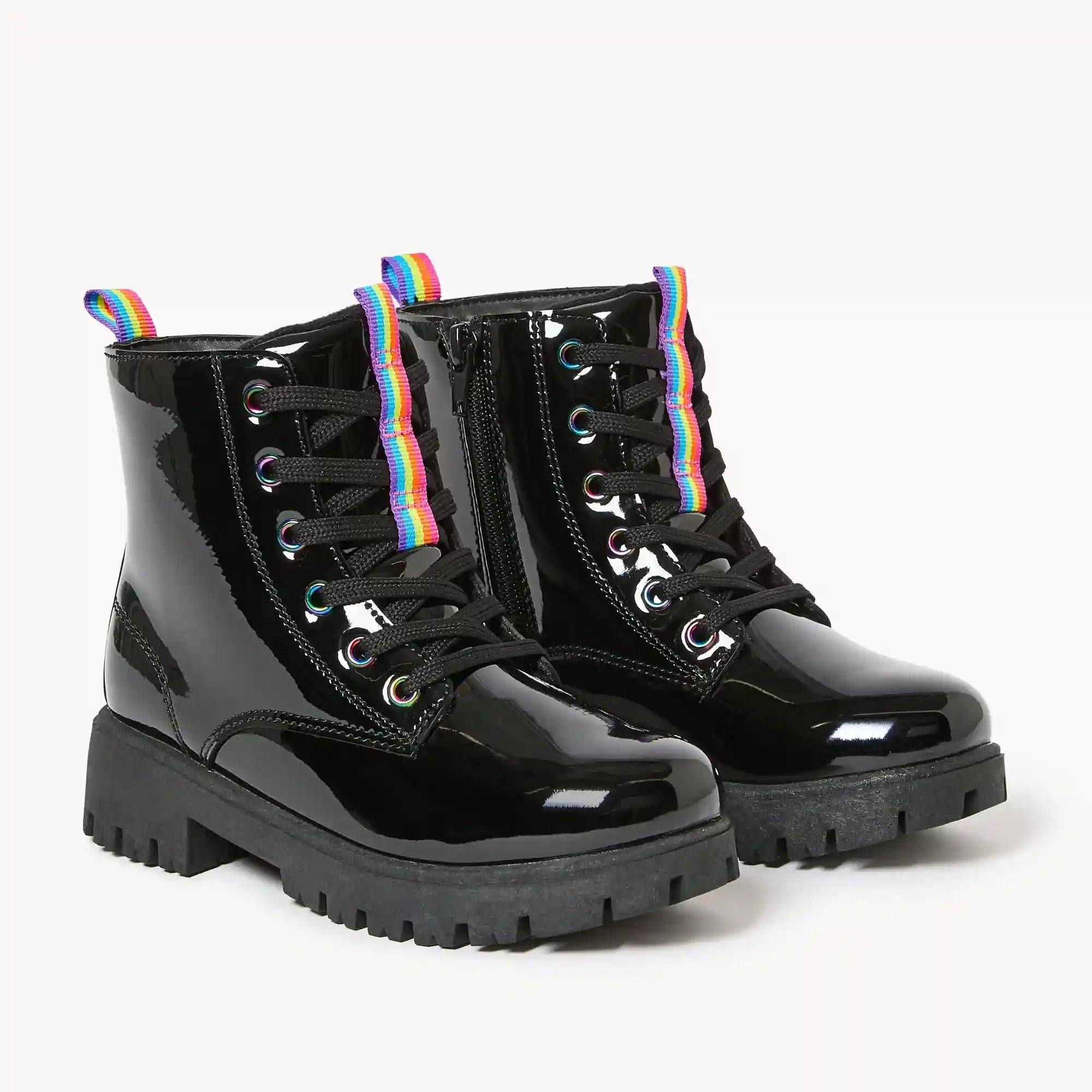 Kid Girls' Combat Boots
