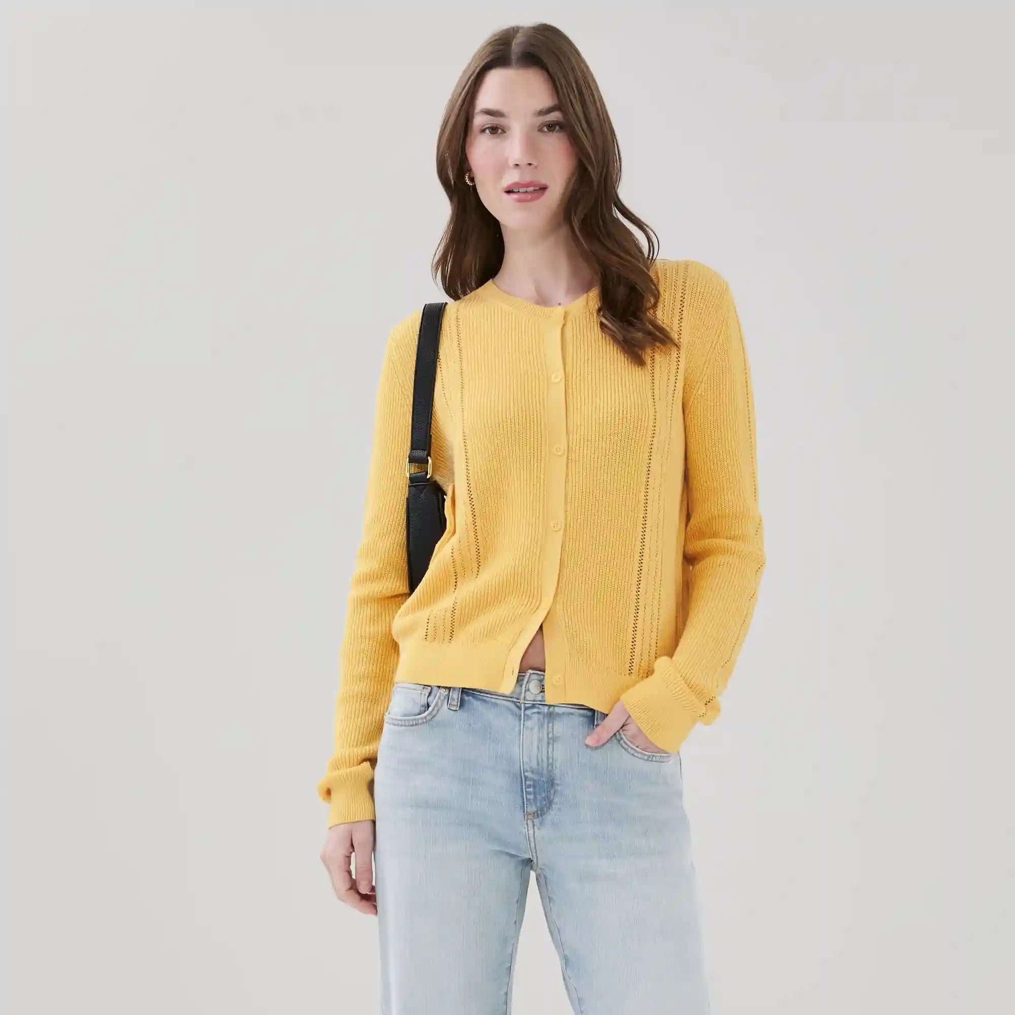 Pointelle Cardigan