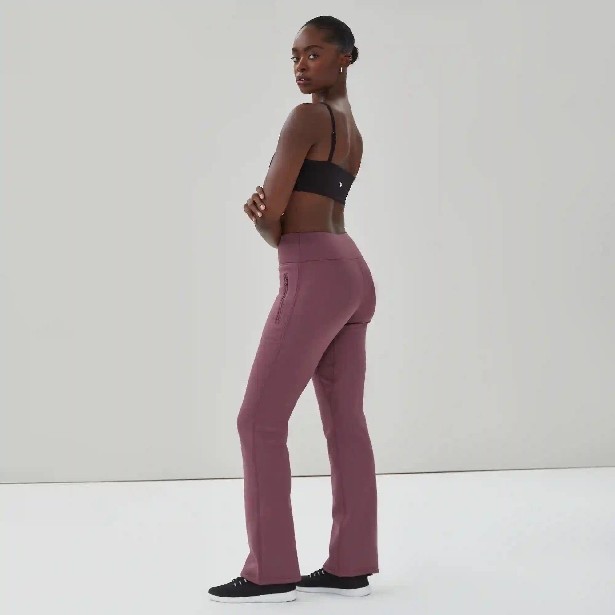 Active Fleece Flare Legging