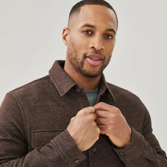 Men's Active Fleece Overshirt