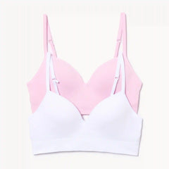 Kid Girls' 2-Pack Seamless Bra