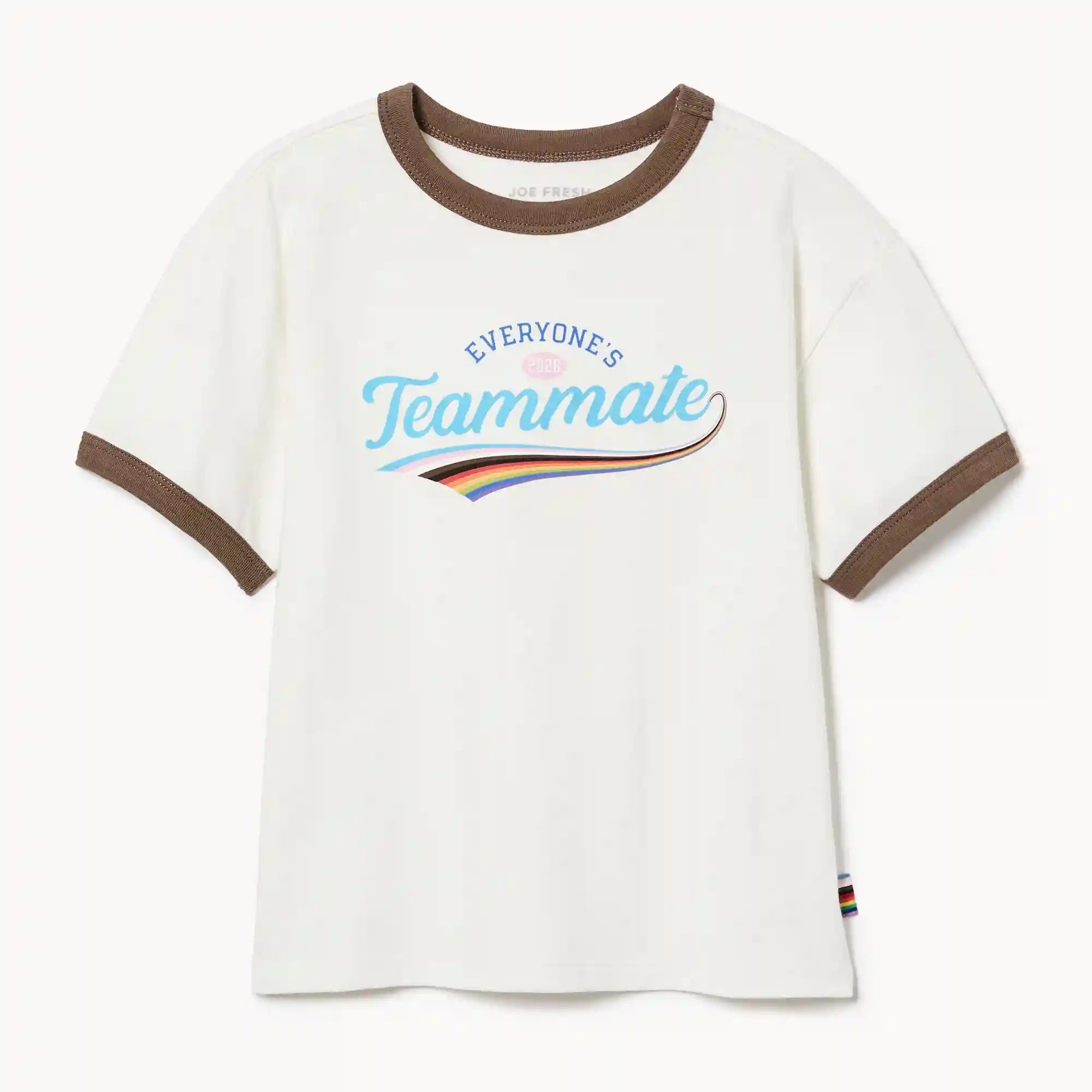 Toddler Pride Graphic Ringer T-Shirt