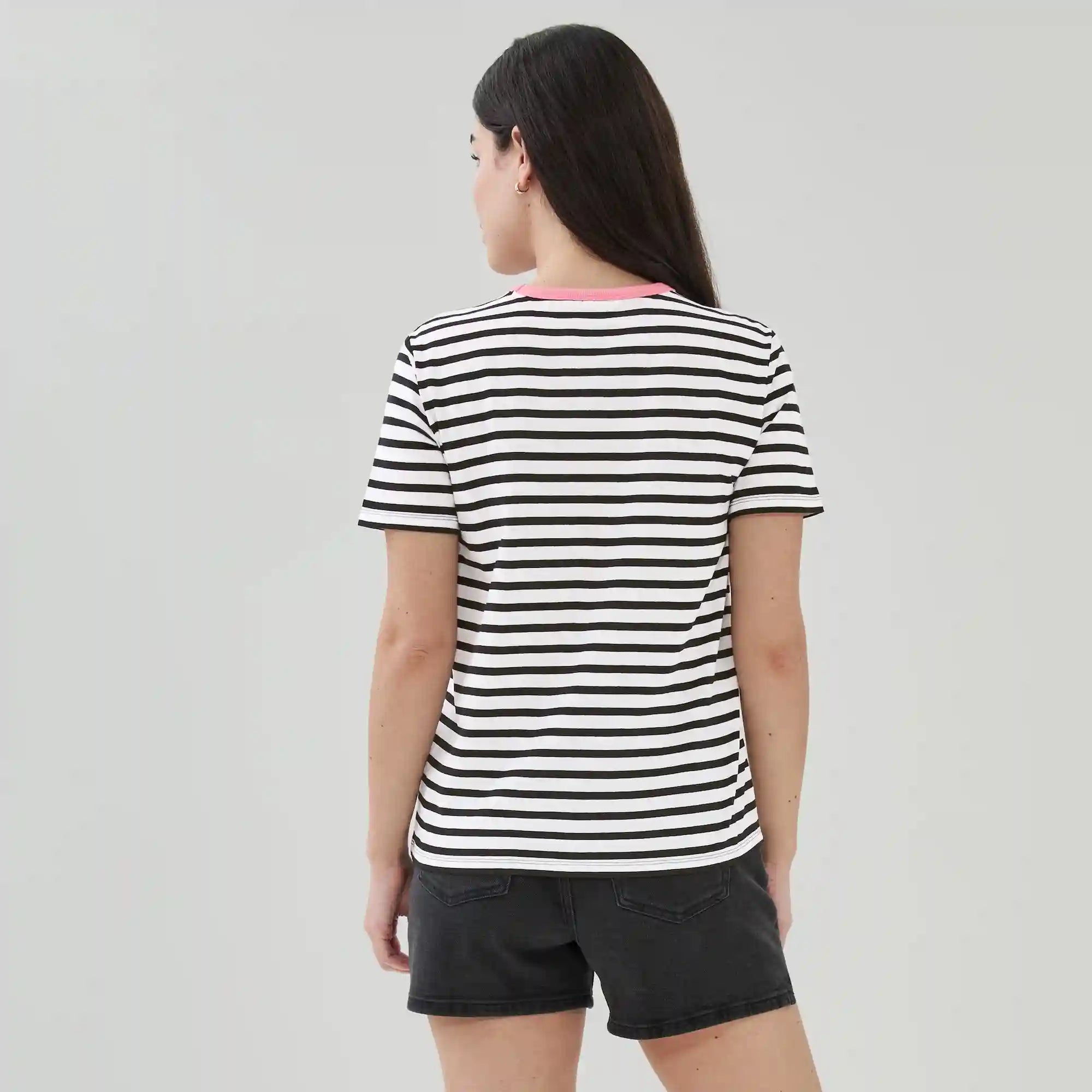Striped Crewneck T-Shirt