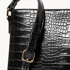 Zip-Top Shoulder Bag