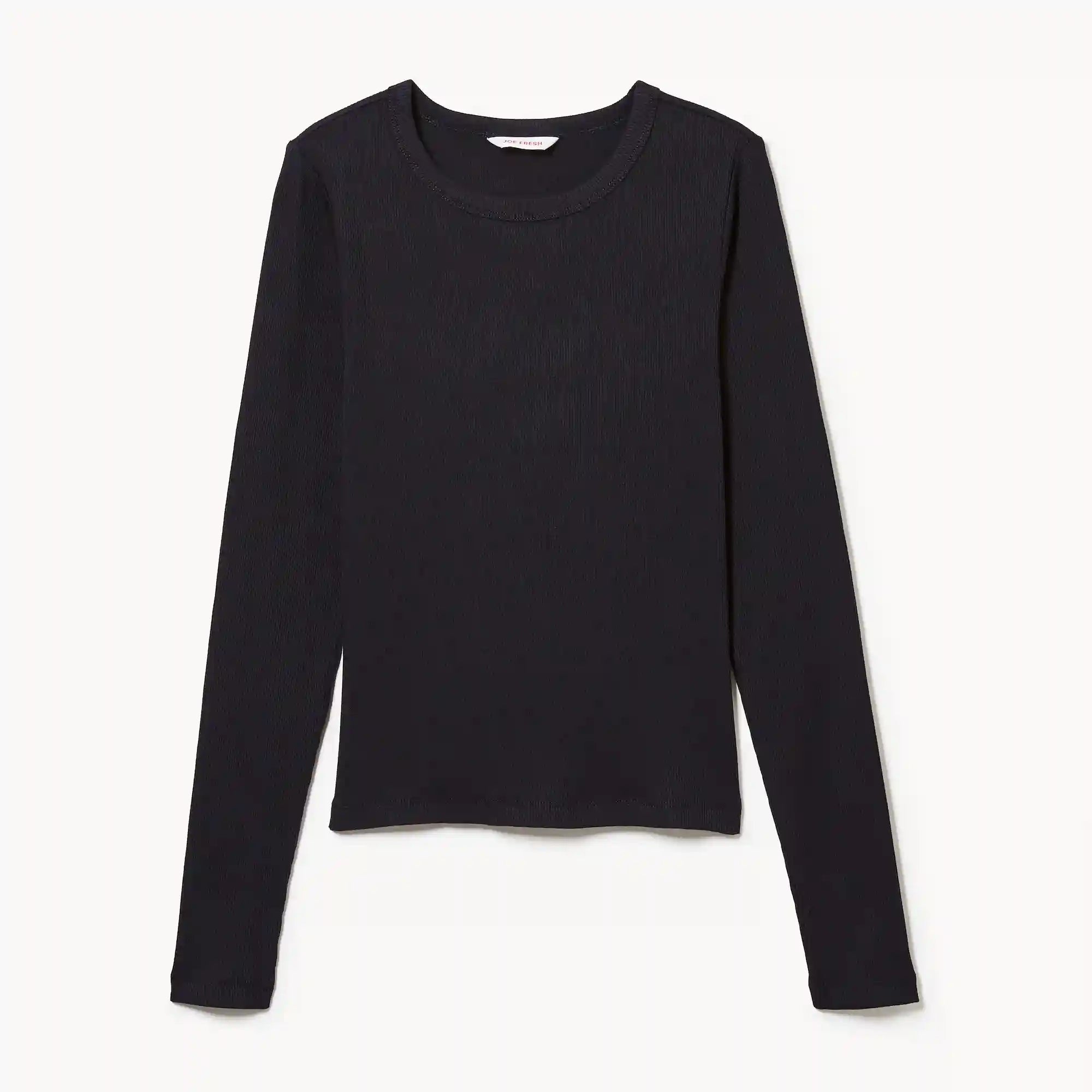 Ribbed Long Sleeve Top