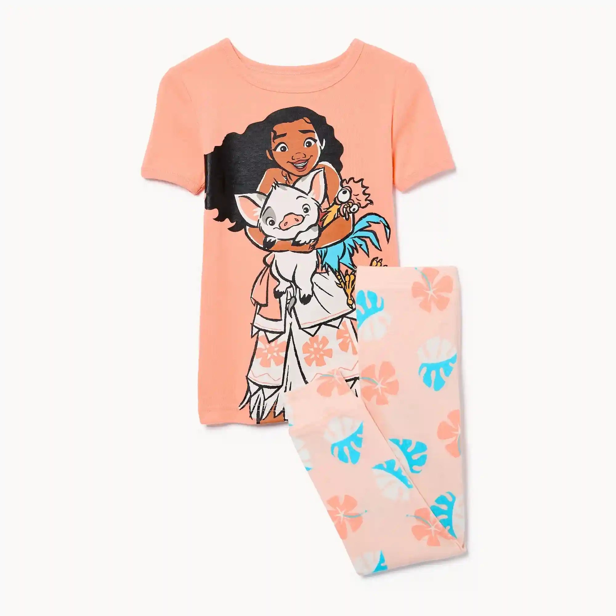 Toddler Girls' Disney Moana 2-Piece Sleep Set