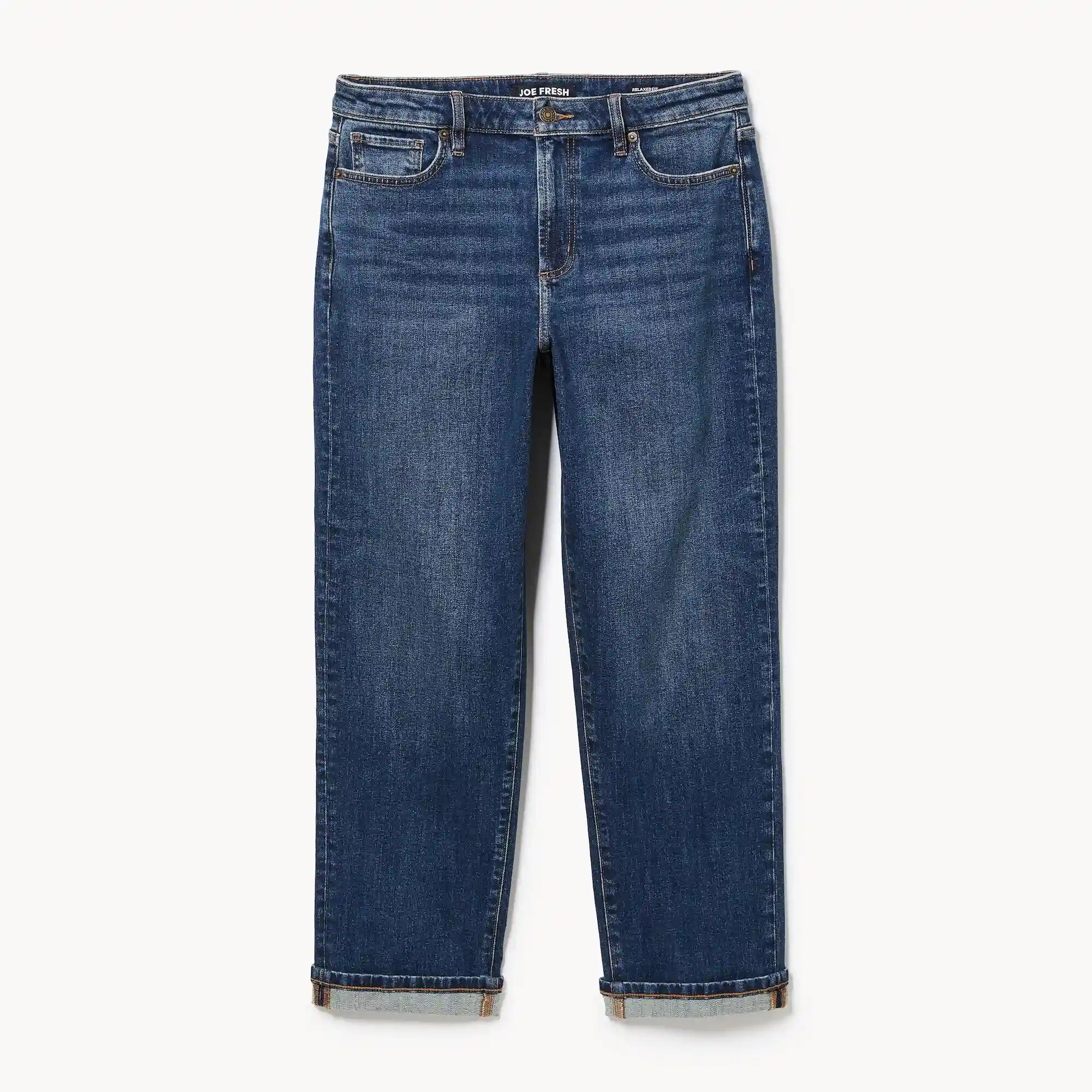 Mid Rise Relaxed Fit Jean
