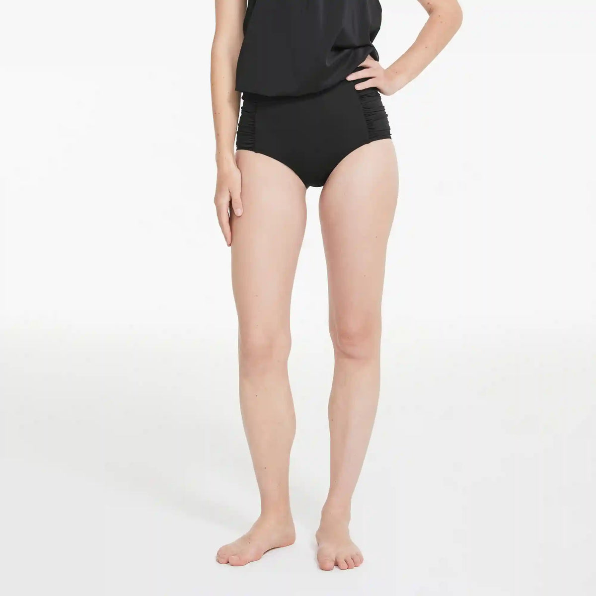 Ruched Swim Bottom