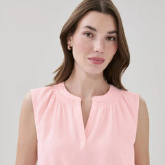 Crepe Sleeveless Top