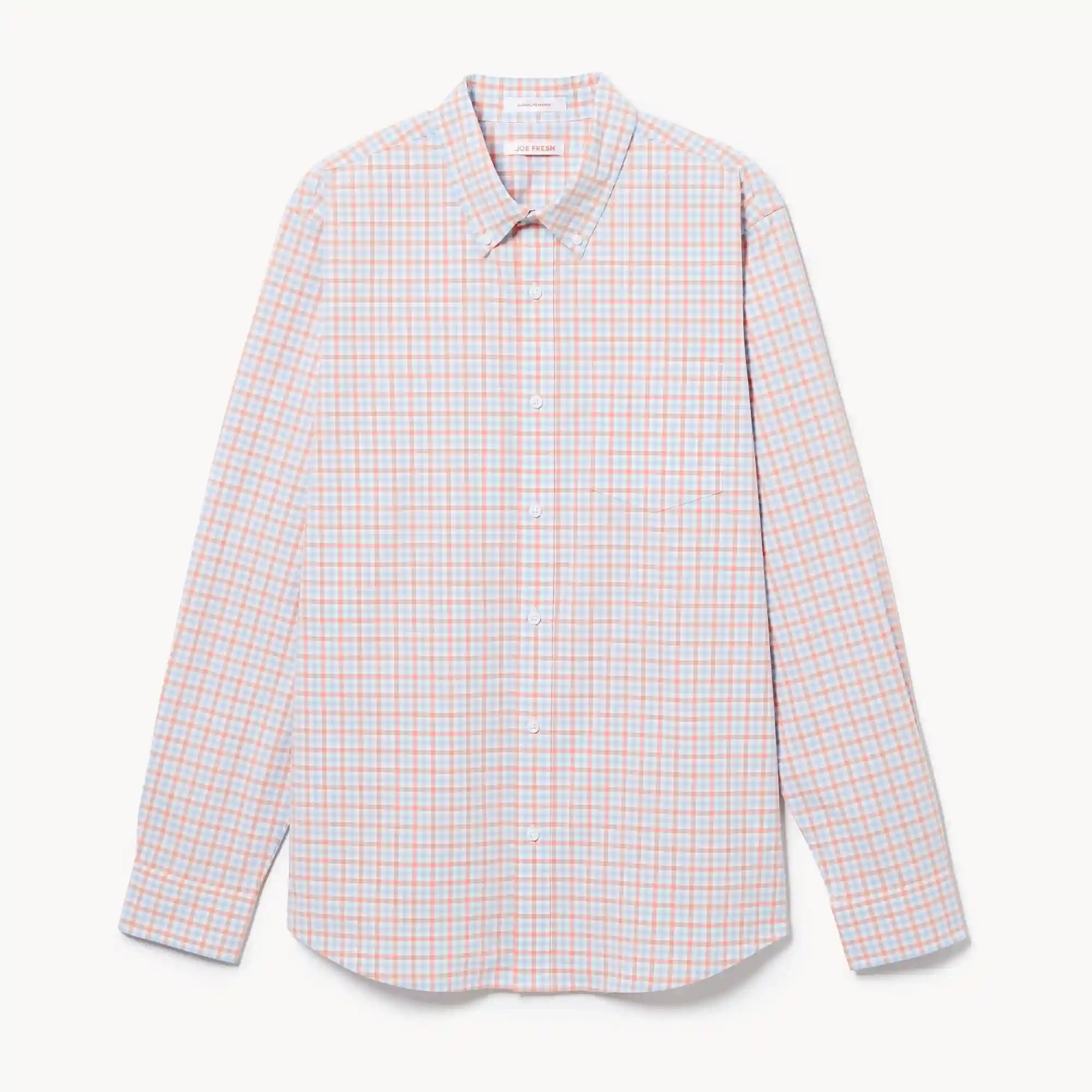 Men's Poplin Botton-Down Shirt