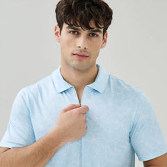 Men's Active Printed Golf Polo