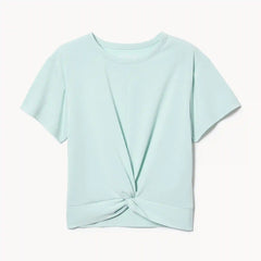 Kid Girls' Active Twist Front T-Shirt