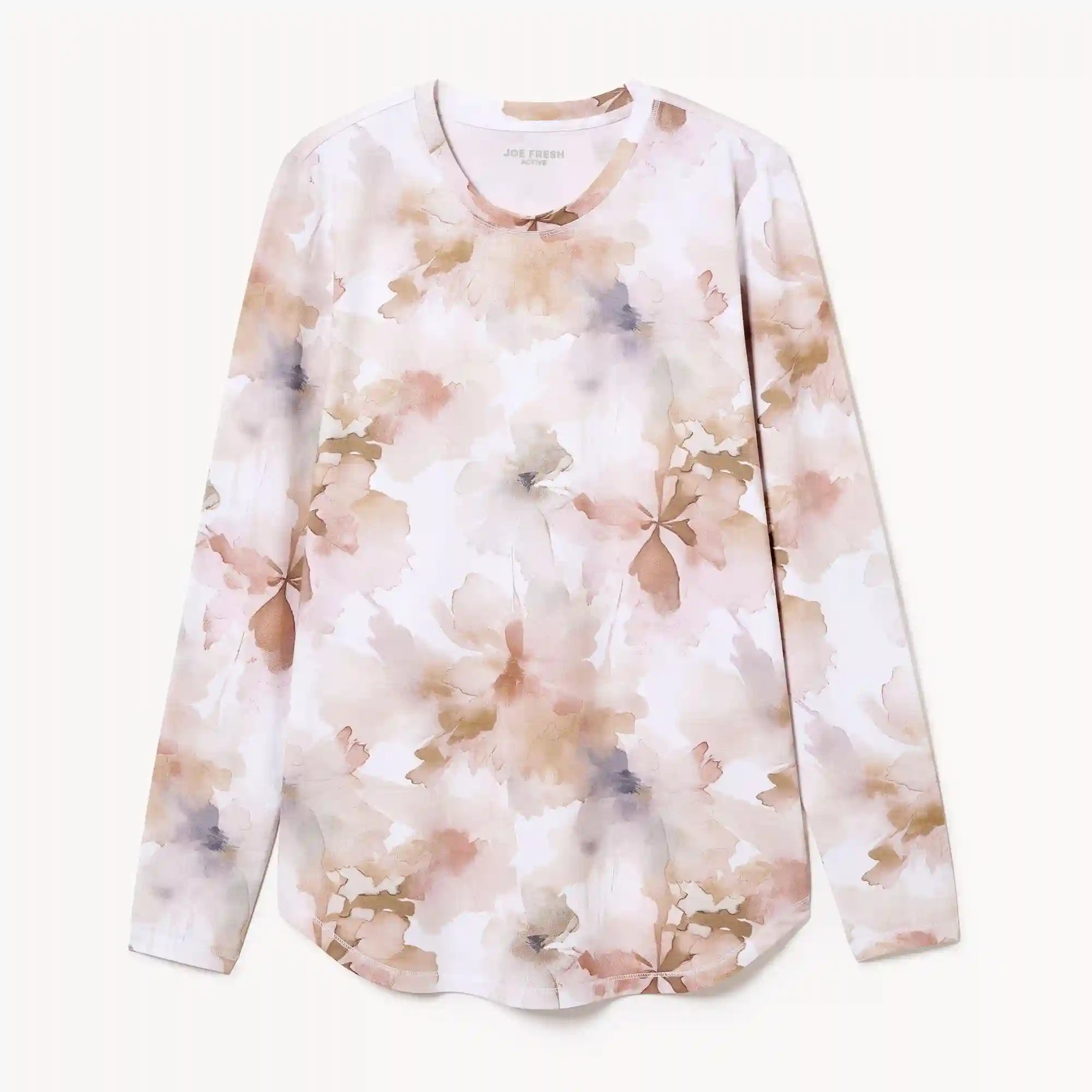 Active Printed Long Sleeve Top