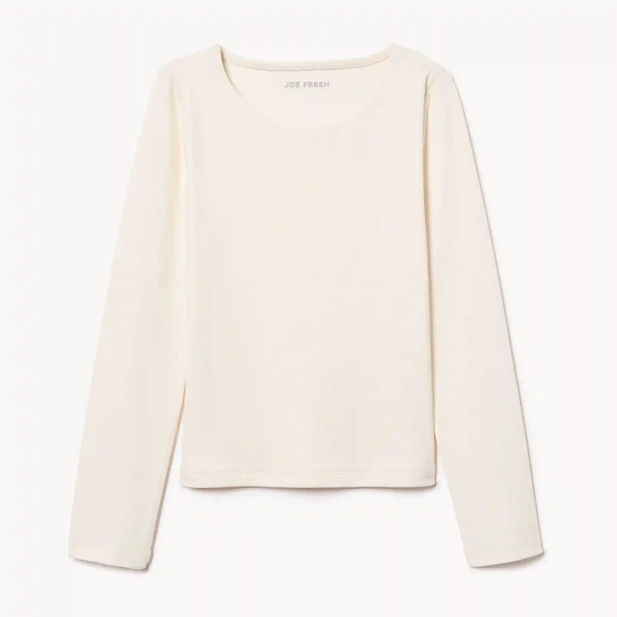 Tween Girls' Scoop Neck Long Sleeve Top