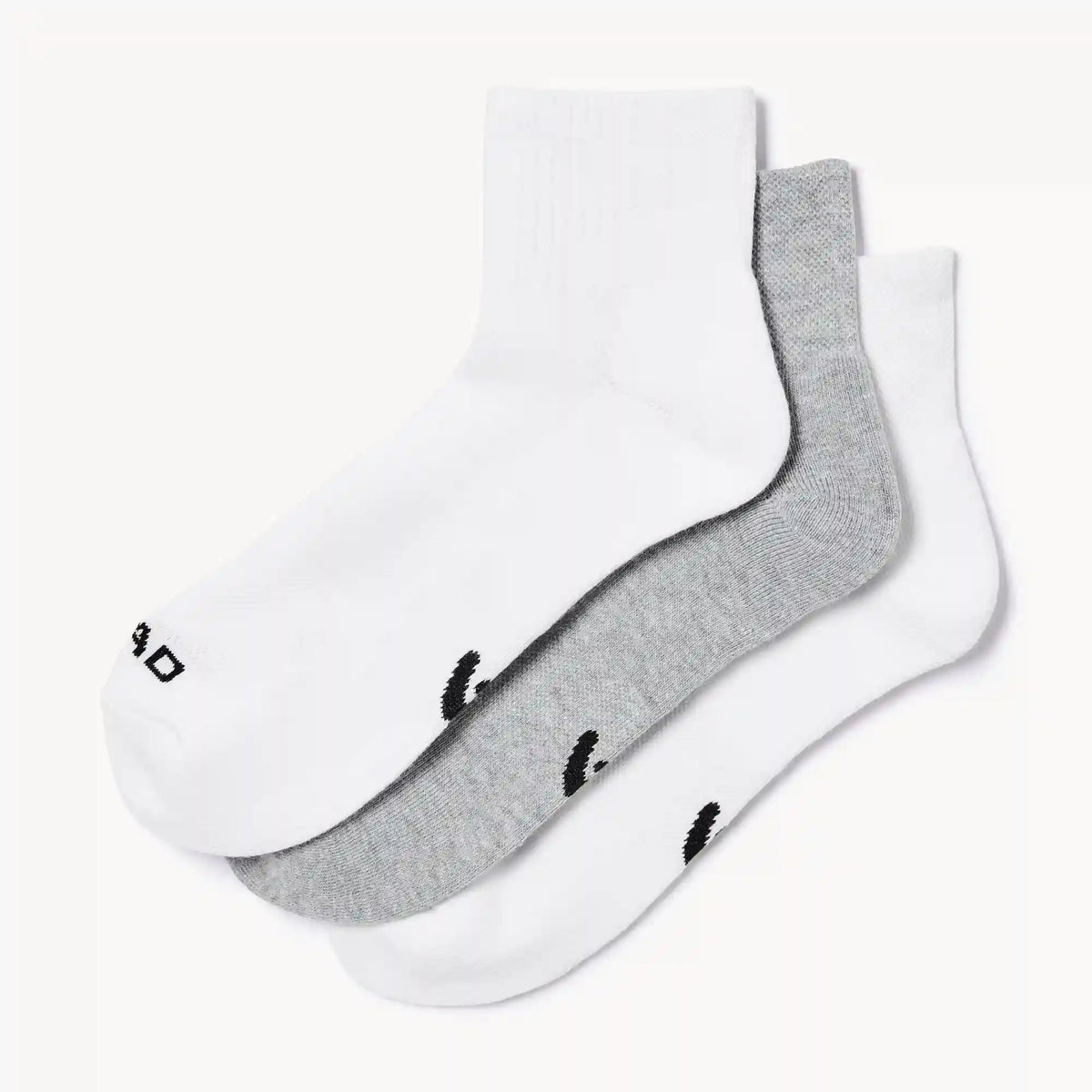 Men's Head 3-Pack Quarter-Crew Socks