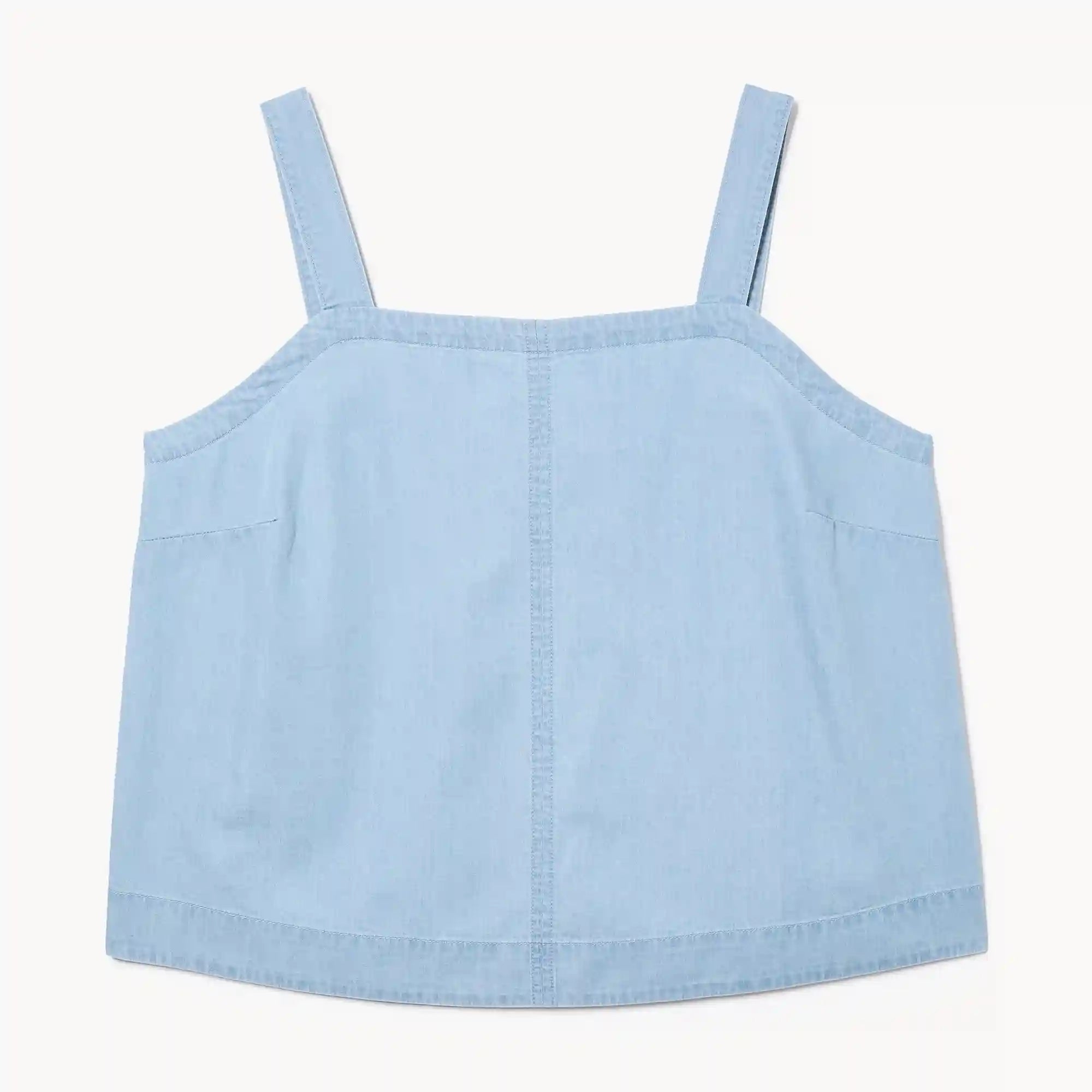 Women+ Chambray Square Neck Tank