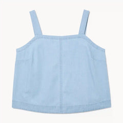 Women+ Chambray Square Neck Tank