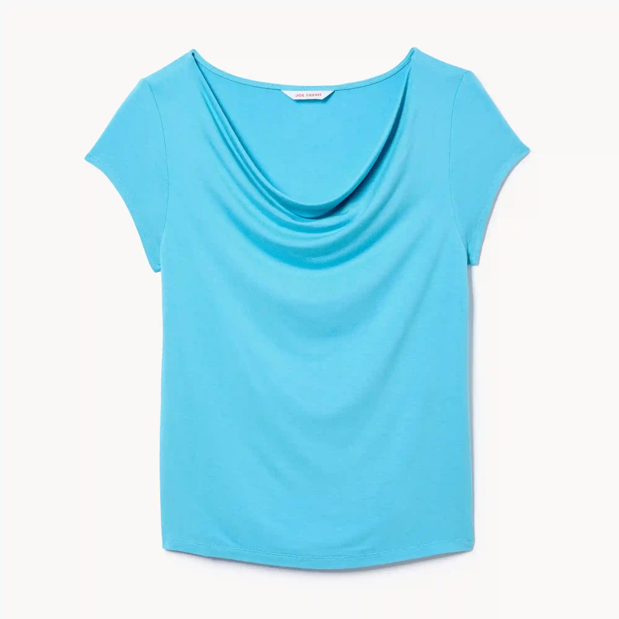 Cowl Neck T-Shirt