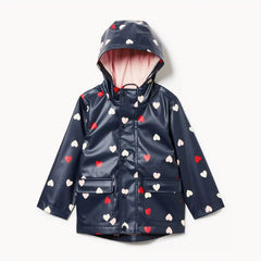 Toddler Girls' Printed Raincoat