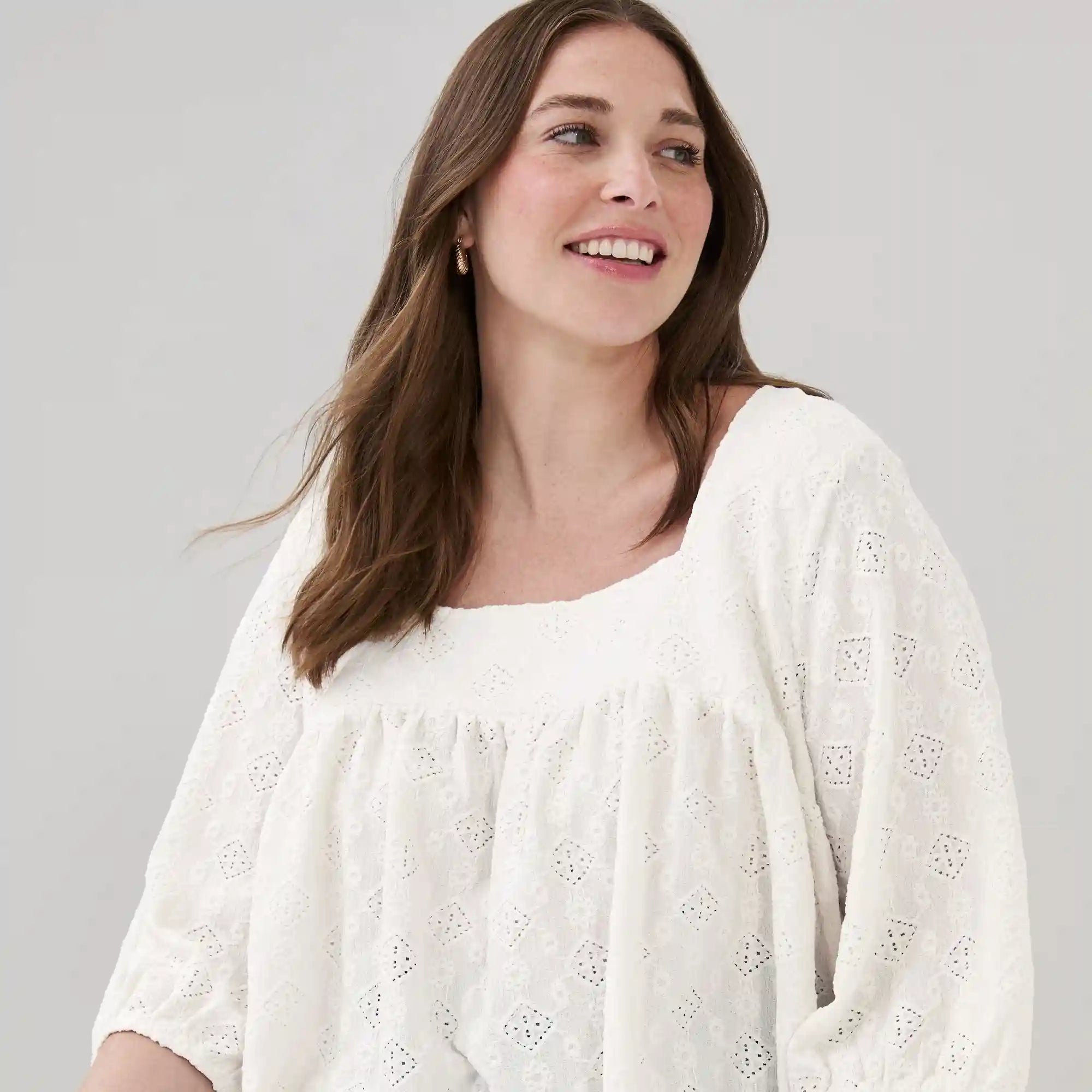 Women+ Crinkled Top