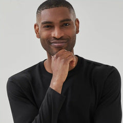 Men's Organic Cotton Crewneck Long Sleeve