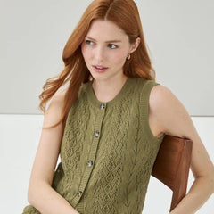 Sleeveless Cardigan