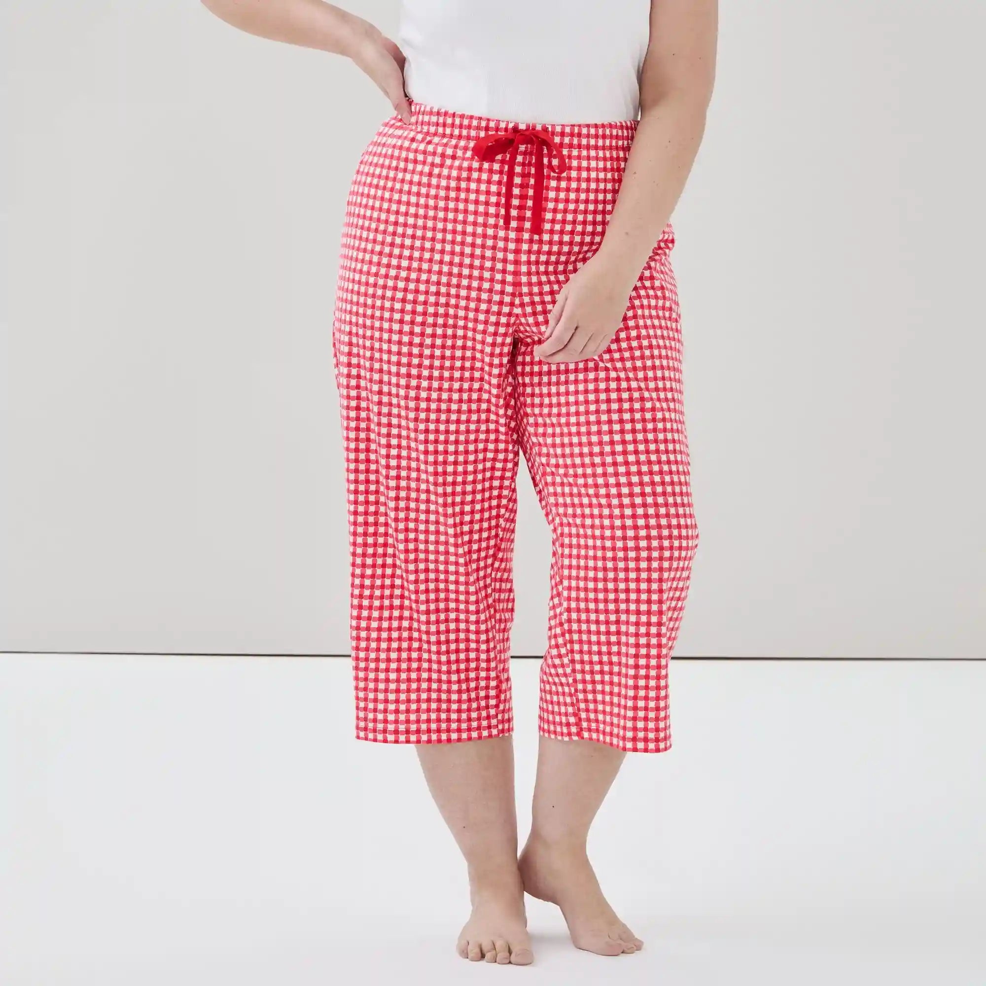 Women+ Printed Cropped Sleep Pant