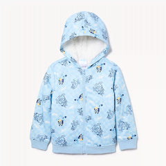 Toddler Girls' Bluey Zip-Up Hoodie