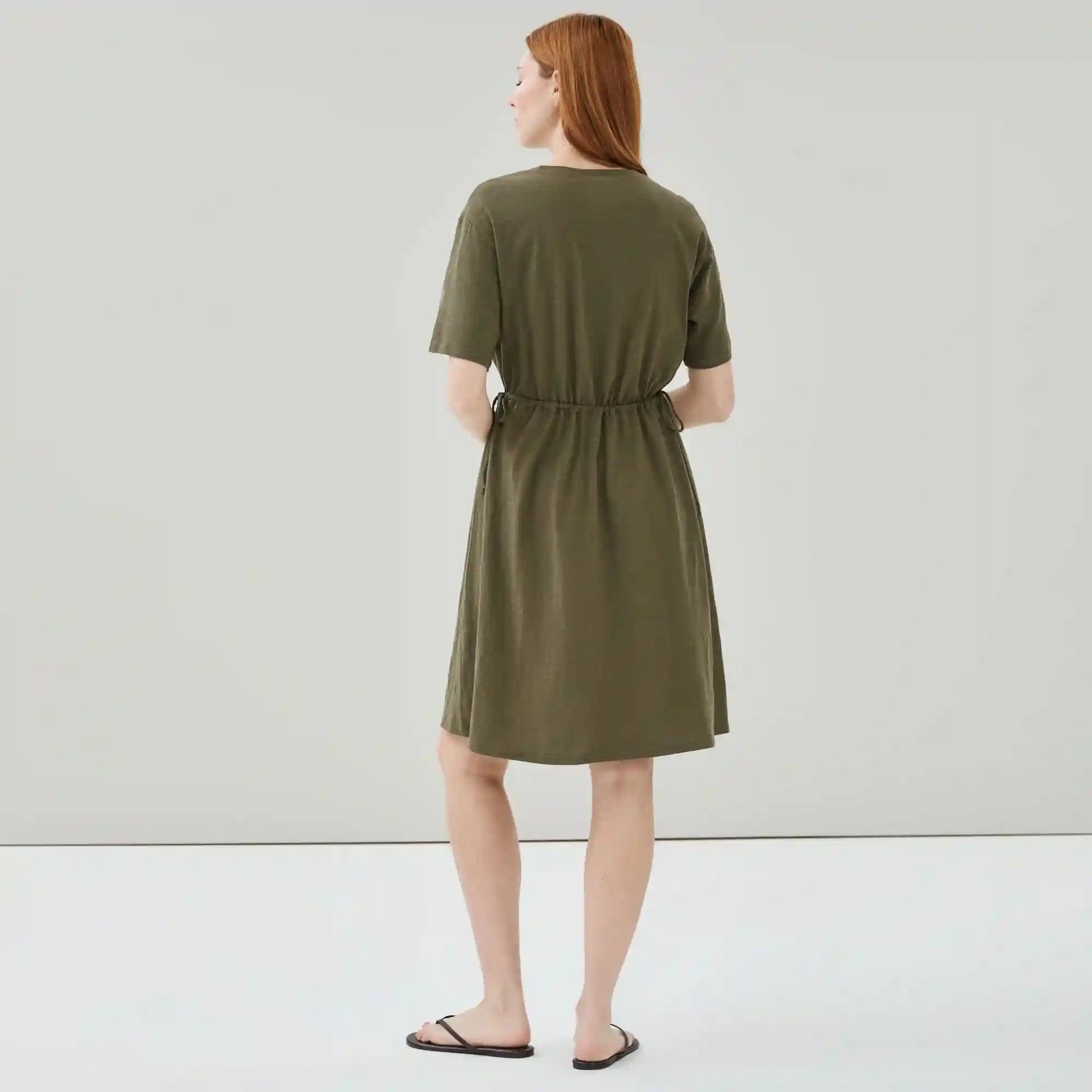 Drawstring Dress