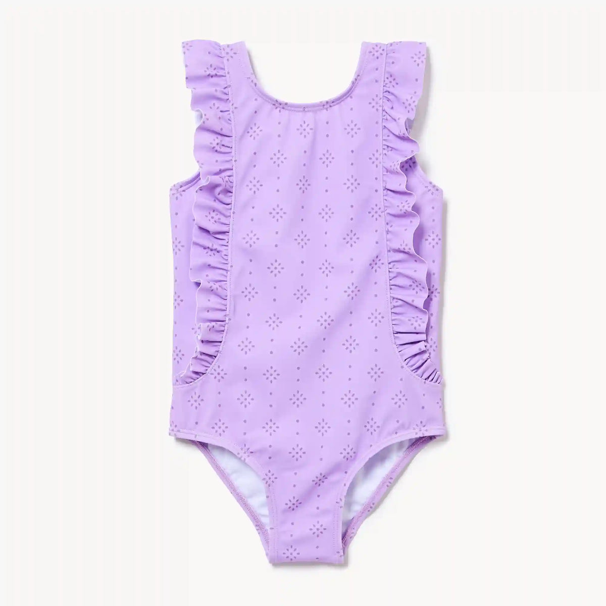 Toddler Girls' Ruffled Swimsuit