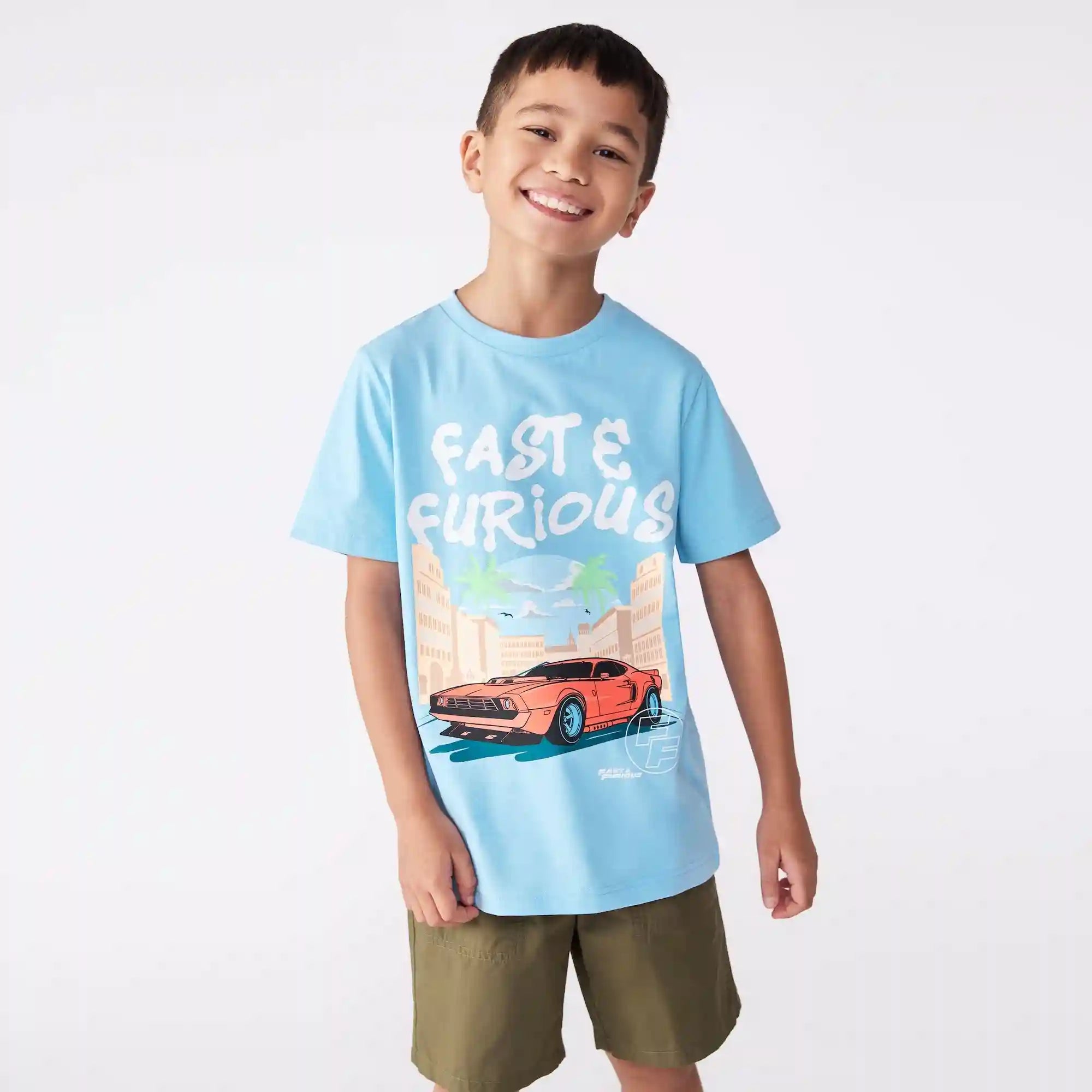 Kid Boys' Fast & Furious Graphic T-Shirt